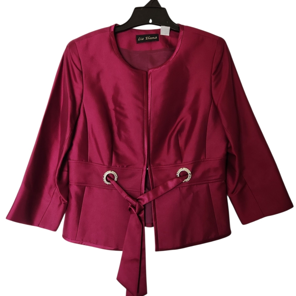 Liz Elana Magenta Blouse